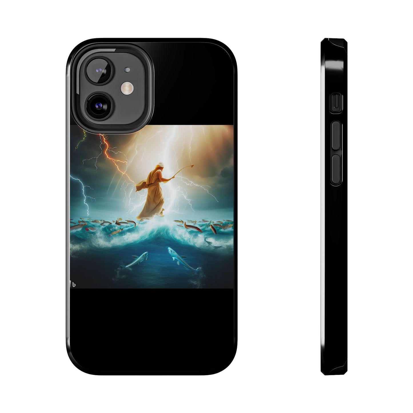 AImagination Collection iPhone Tough Case - "Fishing" - The God Ball Originals by Chris Rabalais (2024)