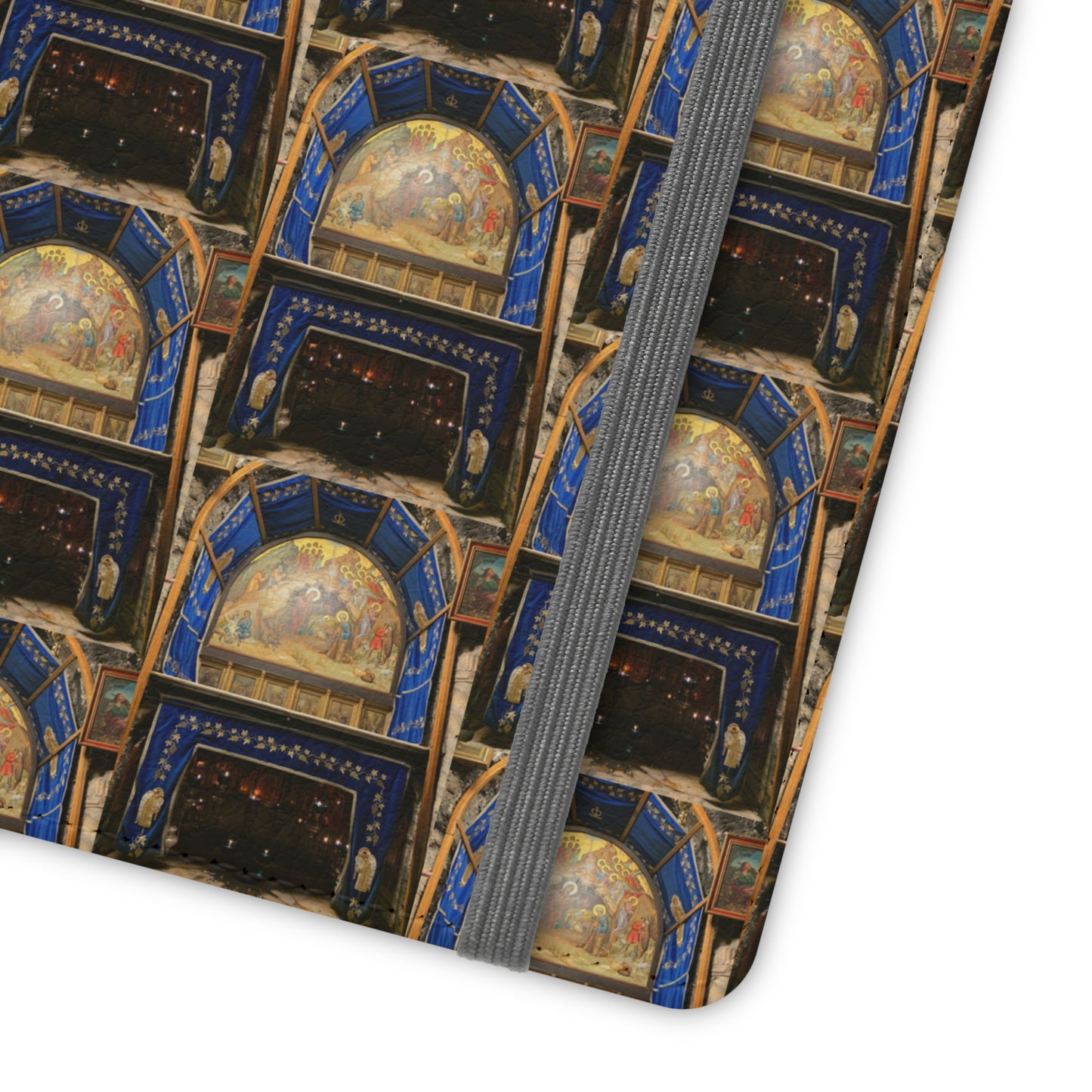 Holy Land Origins Apple iPhone Flip Cases - Church of the Nativity at Bethlehem - The God Ball Originals by Chris Rabalais (2024)