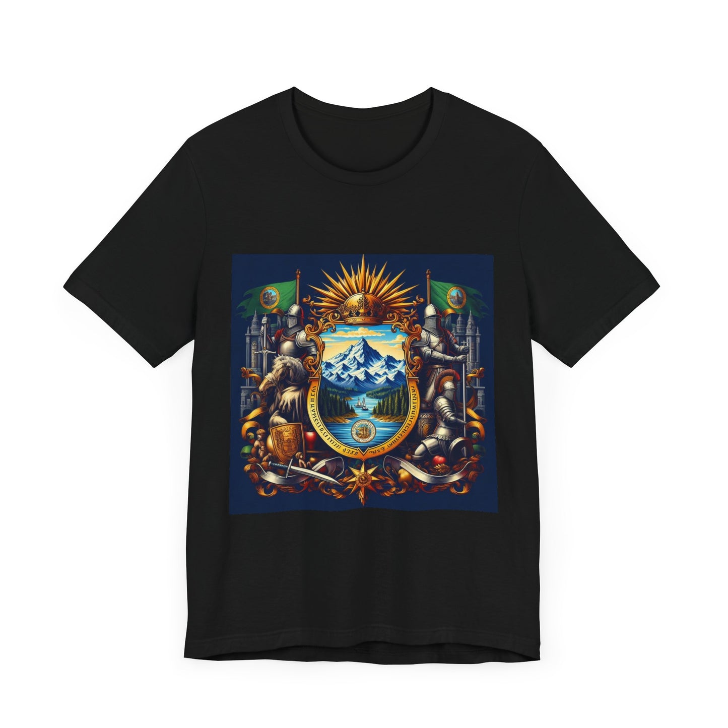 Washington Vintage Christian Crusader - Unisex Jersey Tee - USA - 100% Charity Benefit - The God Vote Collection by Chris Rabalais