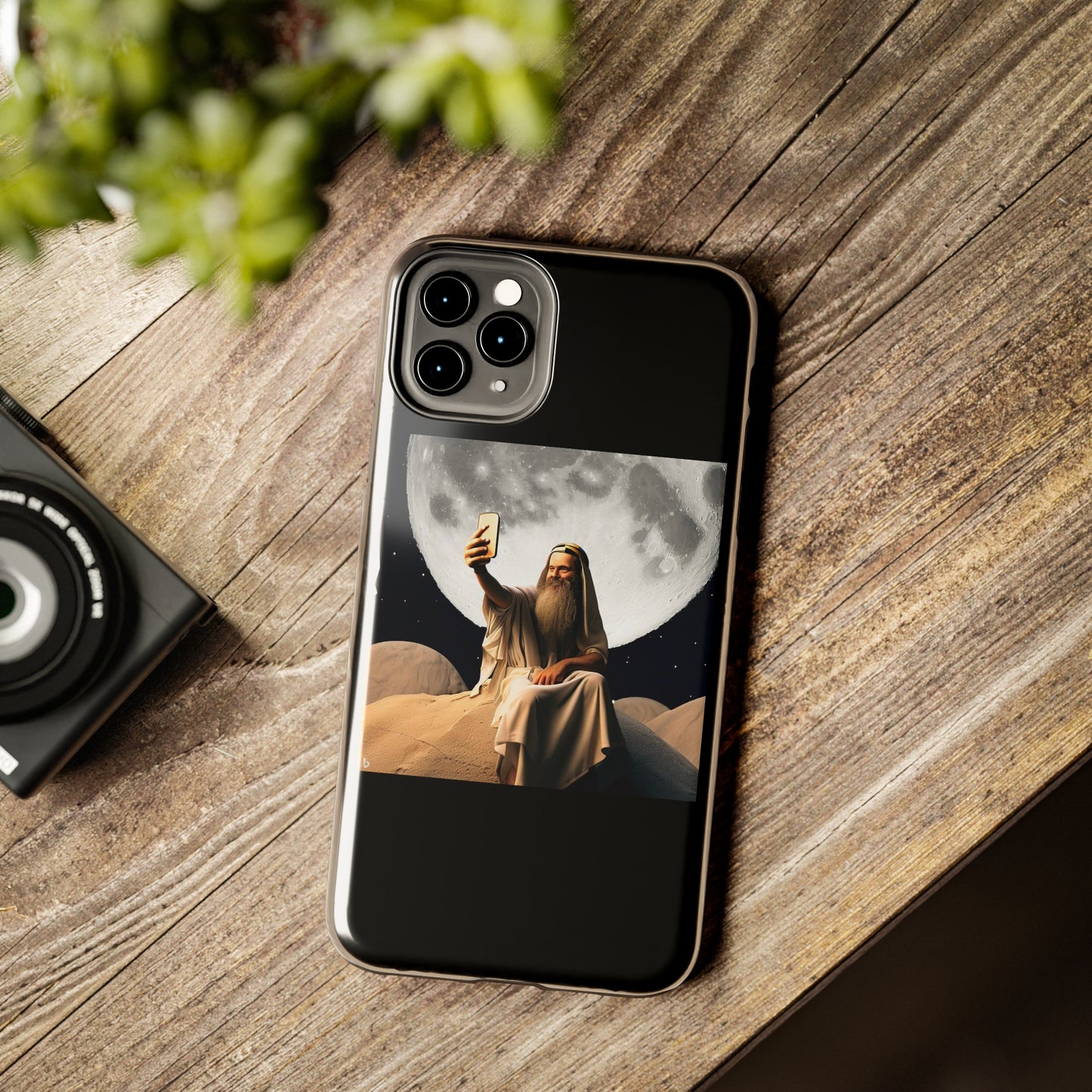 AImagination Collection iPhone Tough Case - "The Old and The New" - The God Ball Originals by Chris Rabalais (2024)