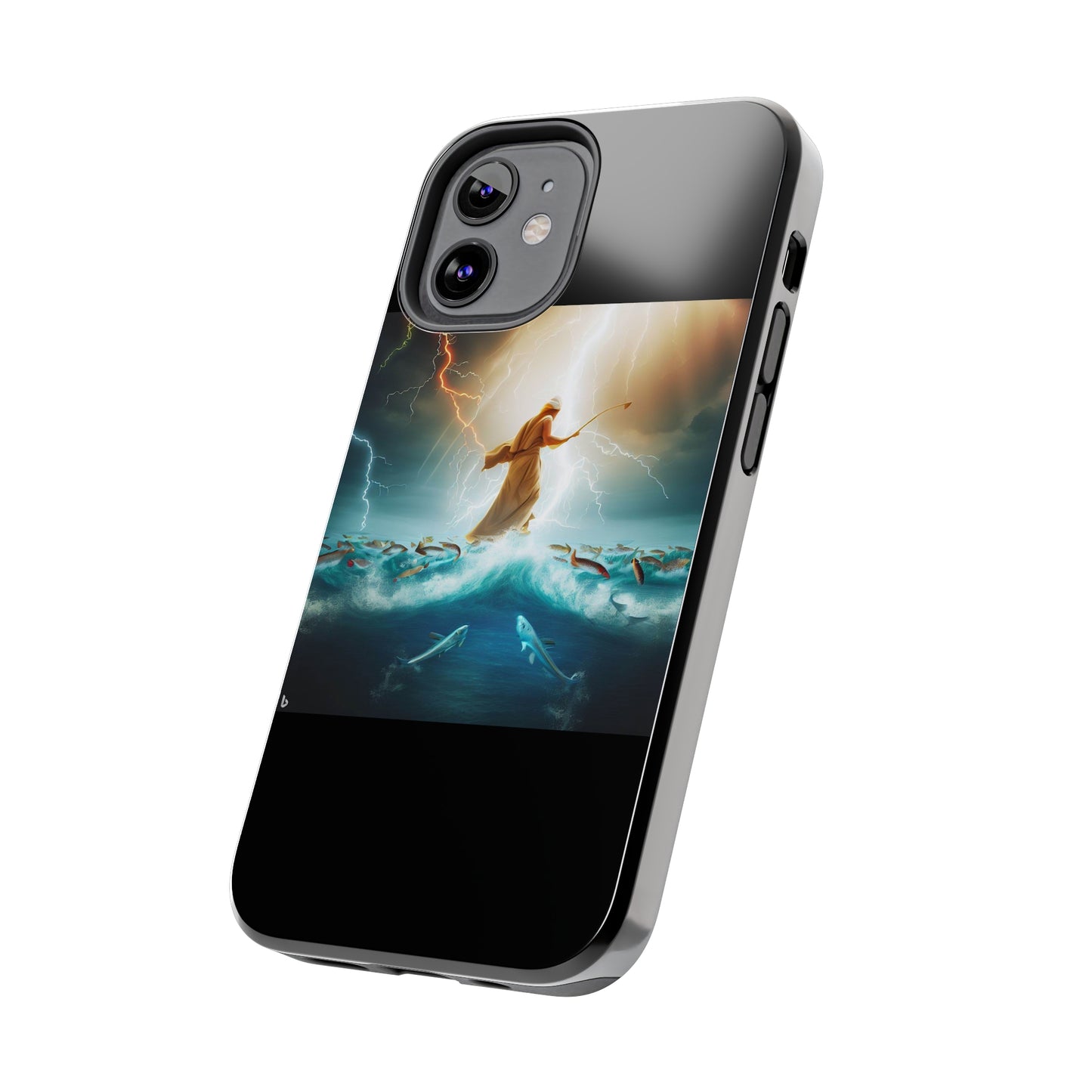 AImagination Collection iPhone Tough Case - "Fishing" - The God Ball Originals by Chris Rabalais (2024)