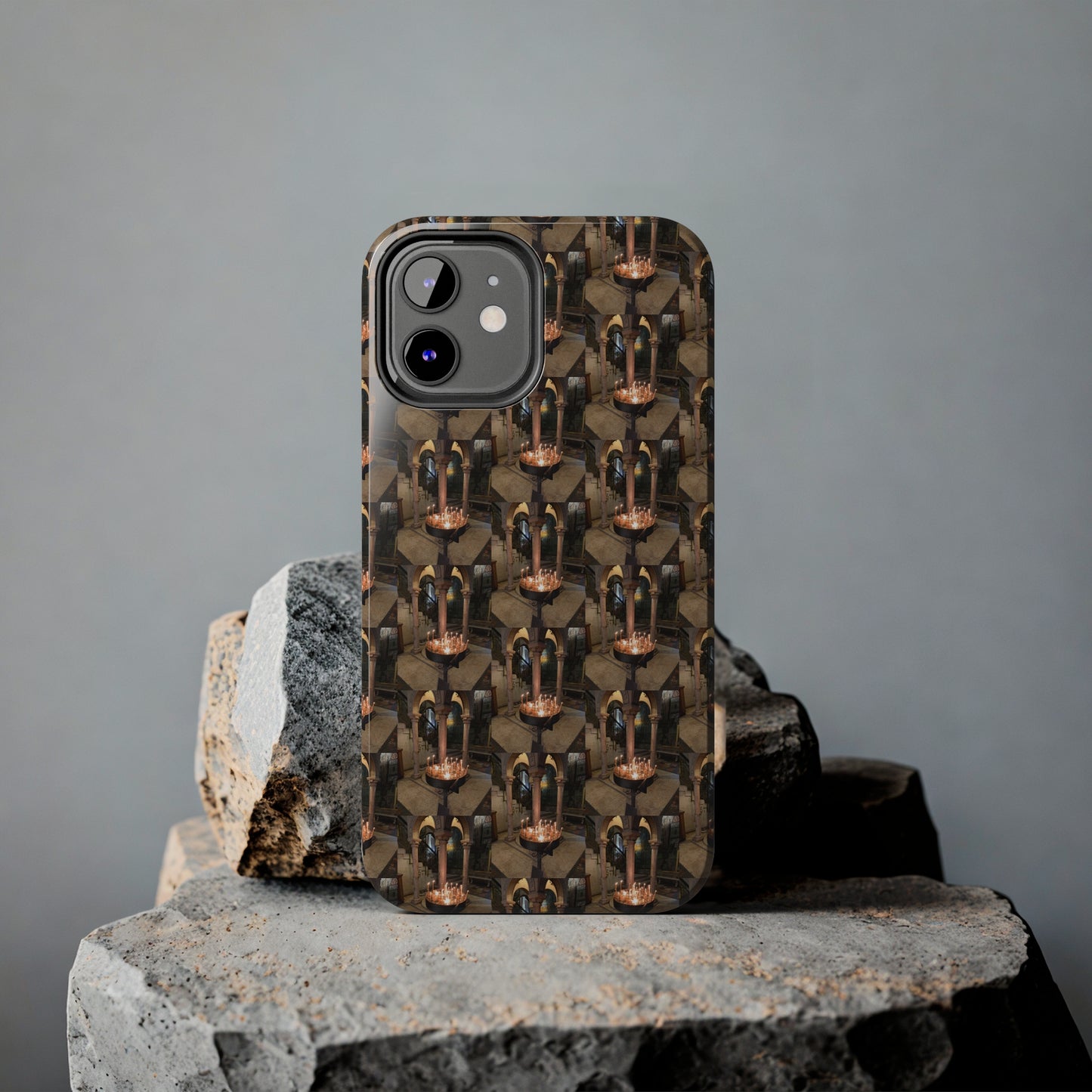 Holy Land Origins Apple iPhone Tough Case - Church of the Holy Sepulchre at Jerusalem - The God Ball Originals by Chris Rabalais (2024)