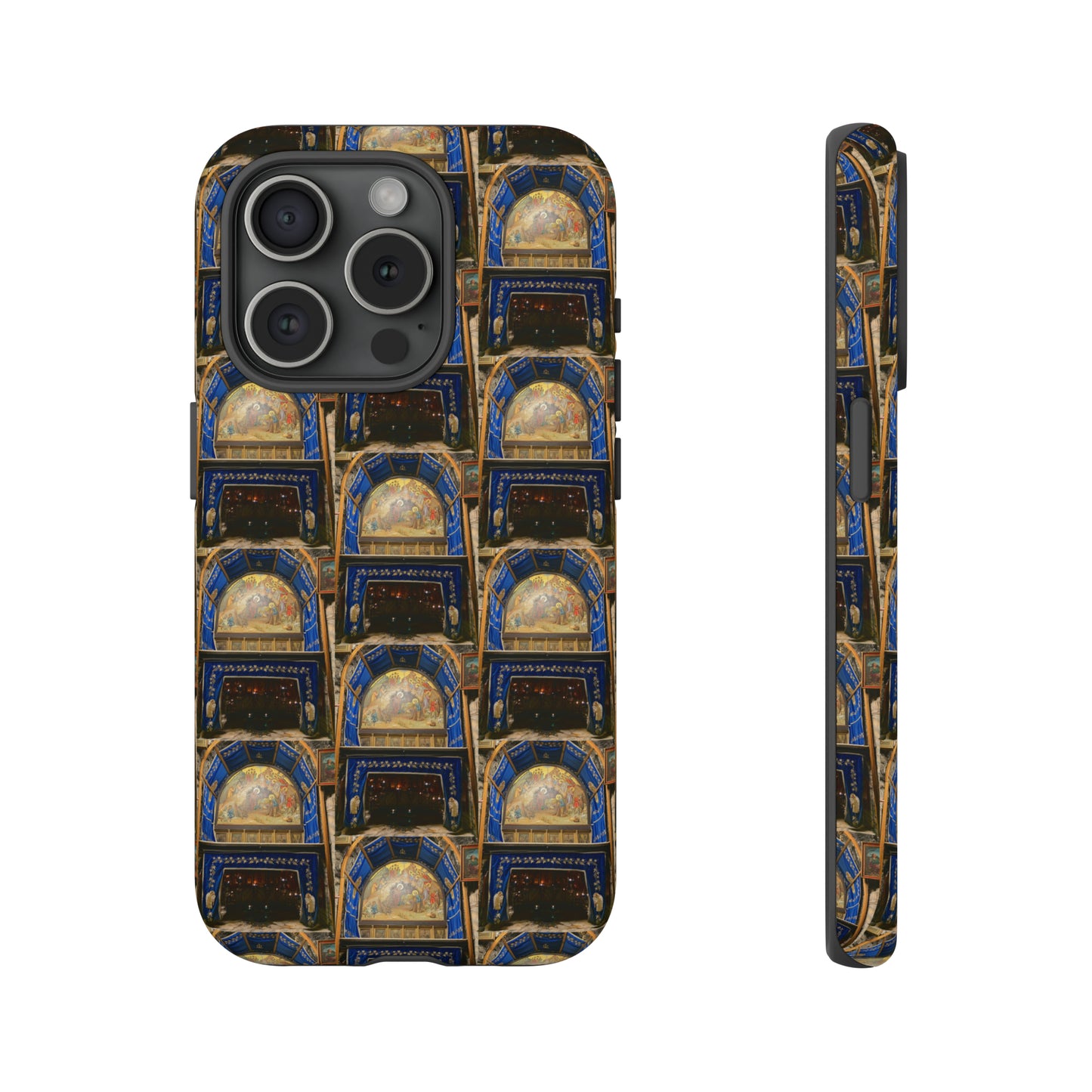 Holy Land Origins Tough Apple and Samsung Cases - Church Of The Nativity at Bethlehem - The God Ball Originals by Chris Rabalais (2024)