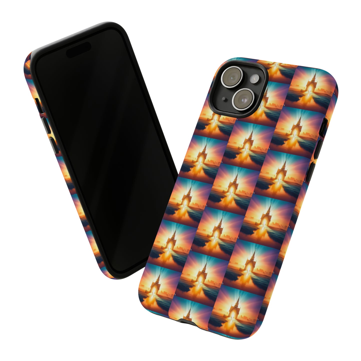 AImagination Collection iPhone Tough Case - "Come to the Light" - The God Ball Originals by Chris Rabalais (2024)
