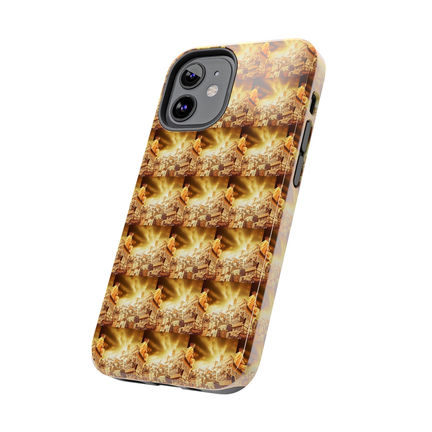 AImagination Collection Apple iPhone Tough Case - "The Golden Kingdom" - The God Ball Originals by Chris Rabalais
