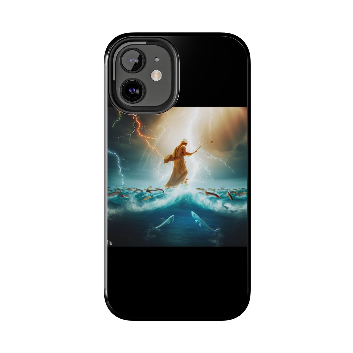 AImagination Collection iPhone Tough Case - "Fishing" - The God Ball Originals by Chris Rabalais (2024)