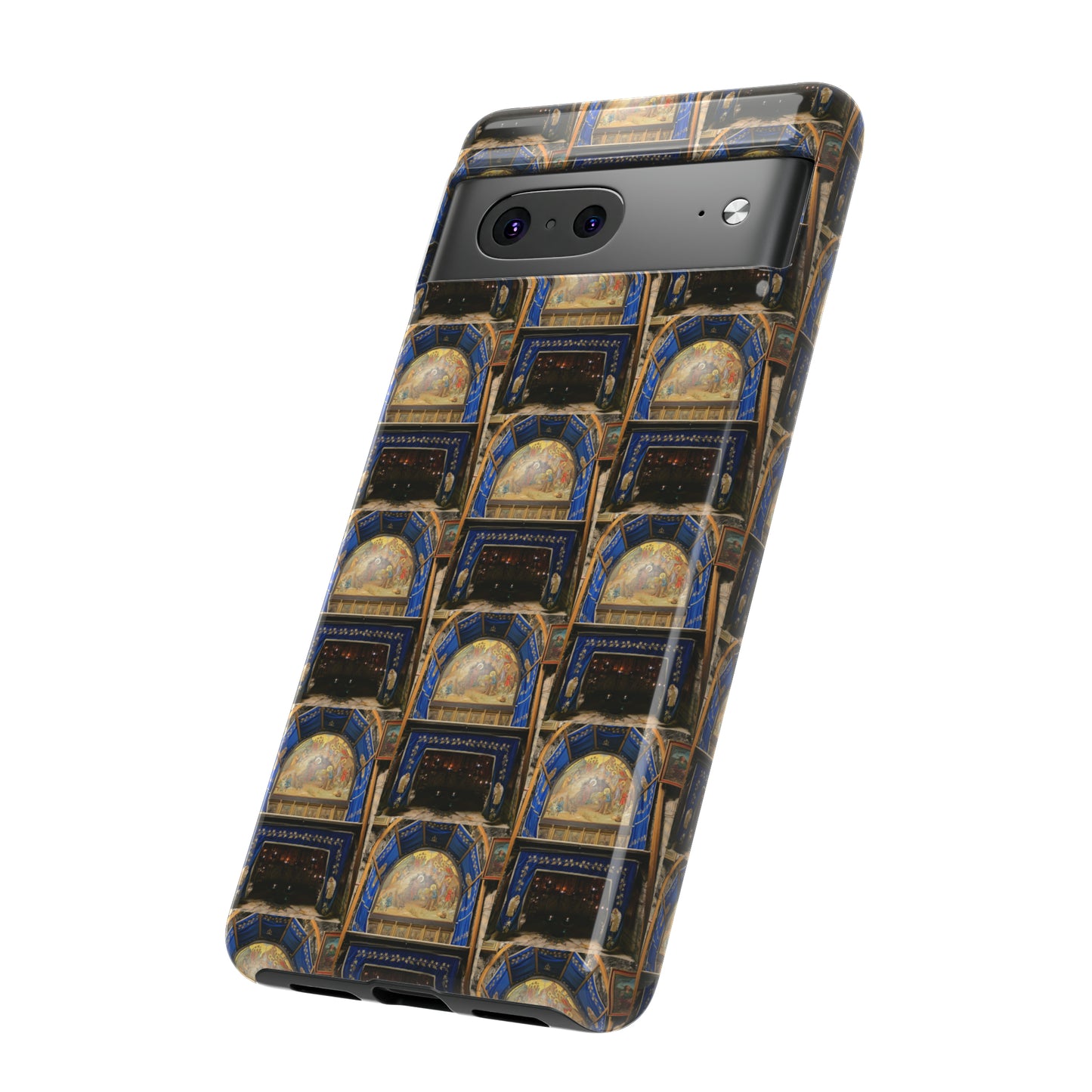Holy Land Origins Tough Apple and Samsung Cases - Church Of The Nativity at Bethlehem - The God Ball Originals by Chris Rabalais (2024)