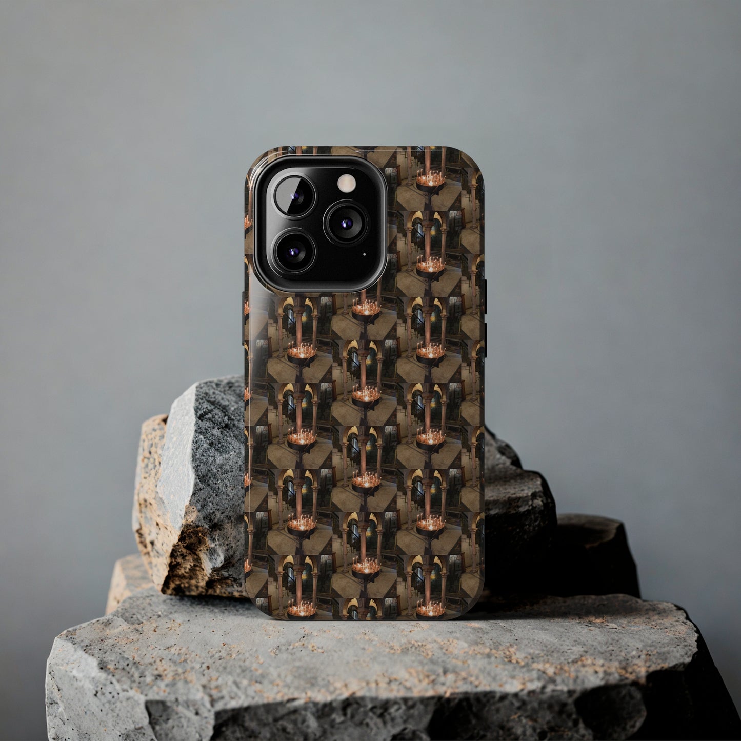 Holy Land Origins Apple iPhone Tough Case - Church of the Holy Sepulchre at Jerusalem - The God Ball Originals by Chris Rabalais (2024)