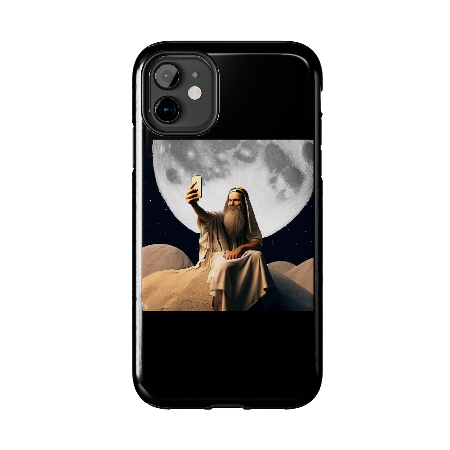AImagination Collection iPhone Tough Case - "The Old and The New" - The God Ball Originals by Chris Rabalais (2024)