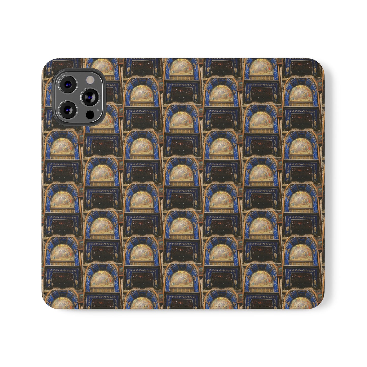 Holy Land Origins Apple iPhone Flip Cases - Church of the Nativity at Bethlehem - The God Ball Originals by Chris Rabalais (2024)