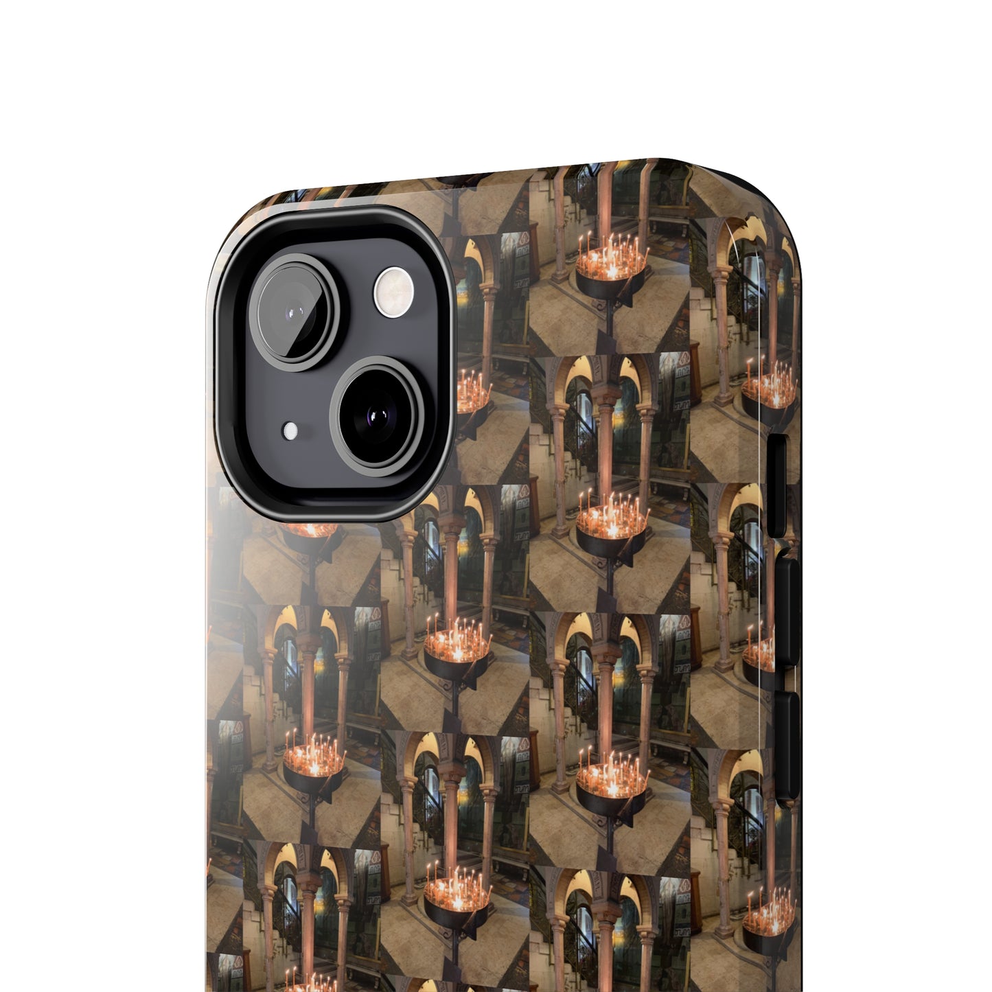 Holy Land Origins Apple iPhone Tough Case - Church of the Holy Sepulchre at Jerusalem - The God Ball Originals by Chris Rabalais (2024)