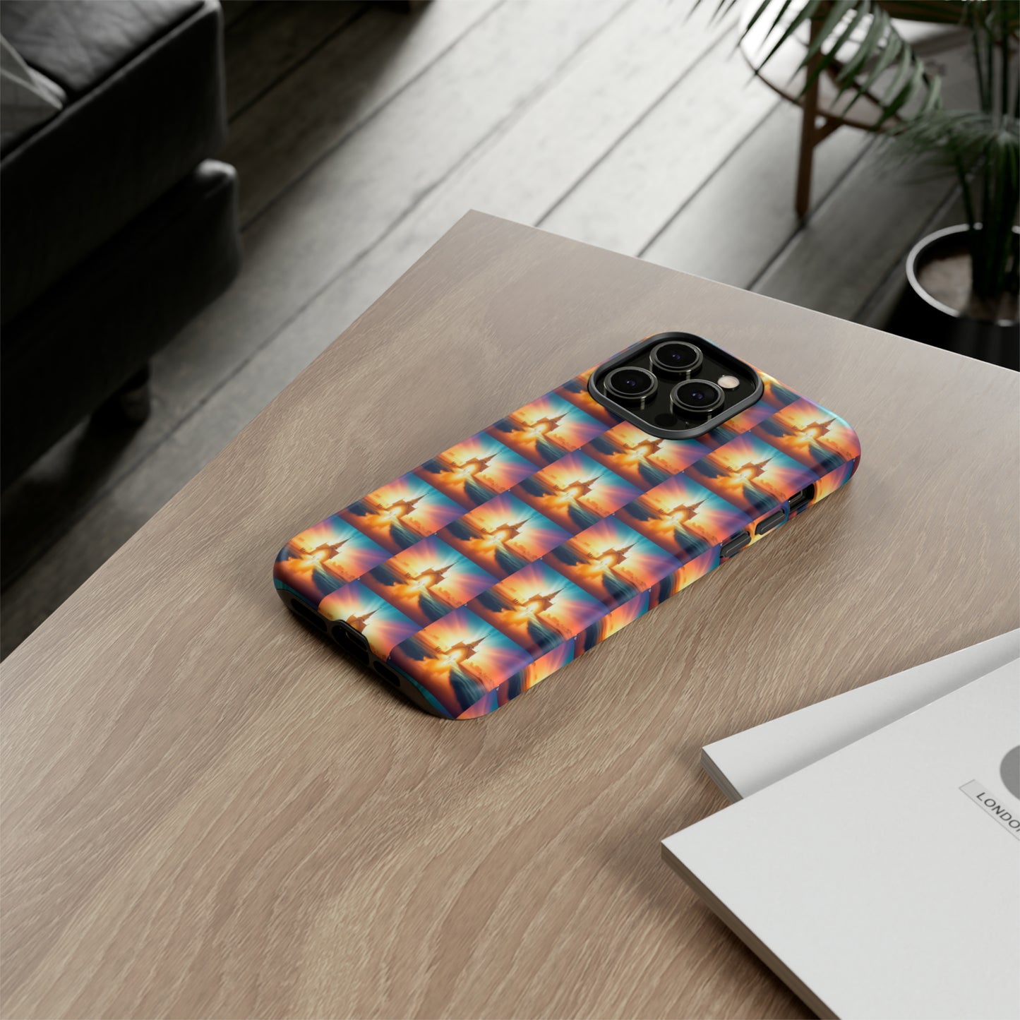 AImagination Collection iPhone Tough Case - "Come to the Light" - The God Ball Originals by Chris Rabalais (2024)