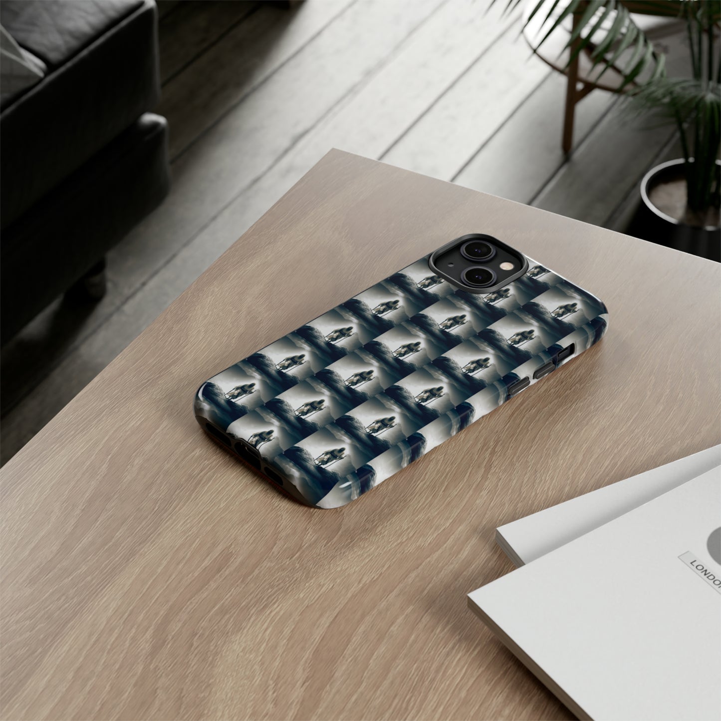 AImagination Collection iPhone Tough Case - "The Walk" - The God Ball Originals by Chris Rabalais (2024)