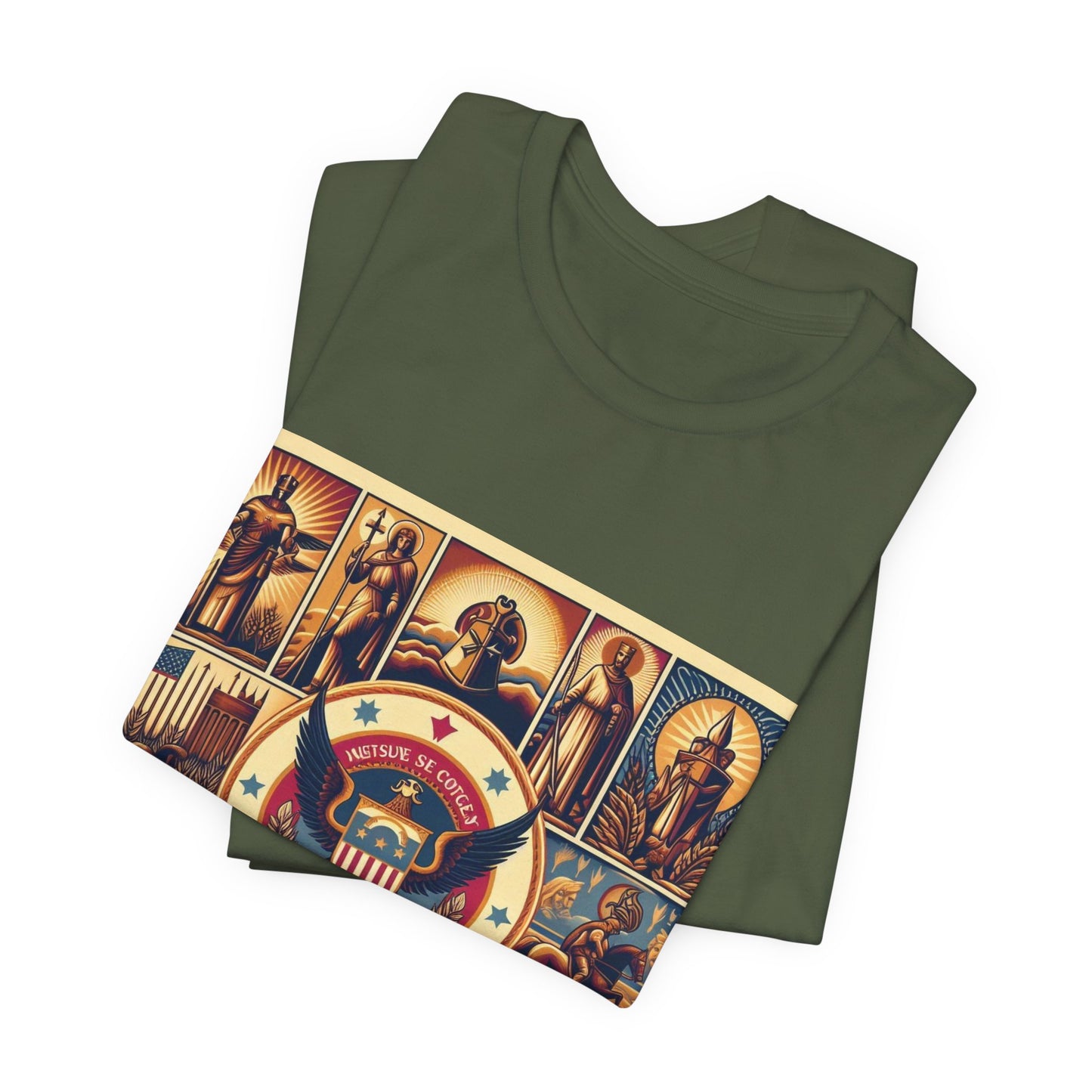 Minnesota Vintage Christian Crusader - Unisex Jersey Tee - USA - 100% Charity Benefit - The God Vote Collection by Chris Rabalais