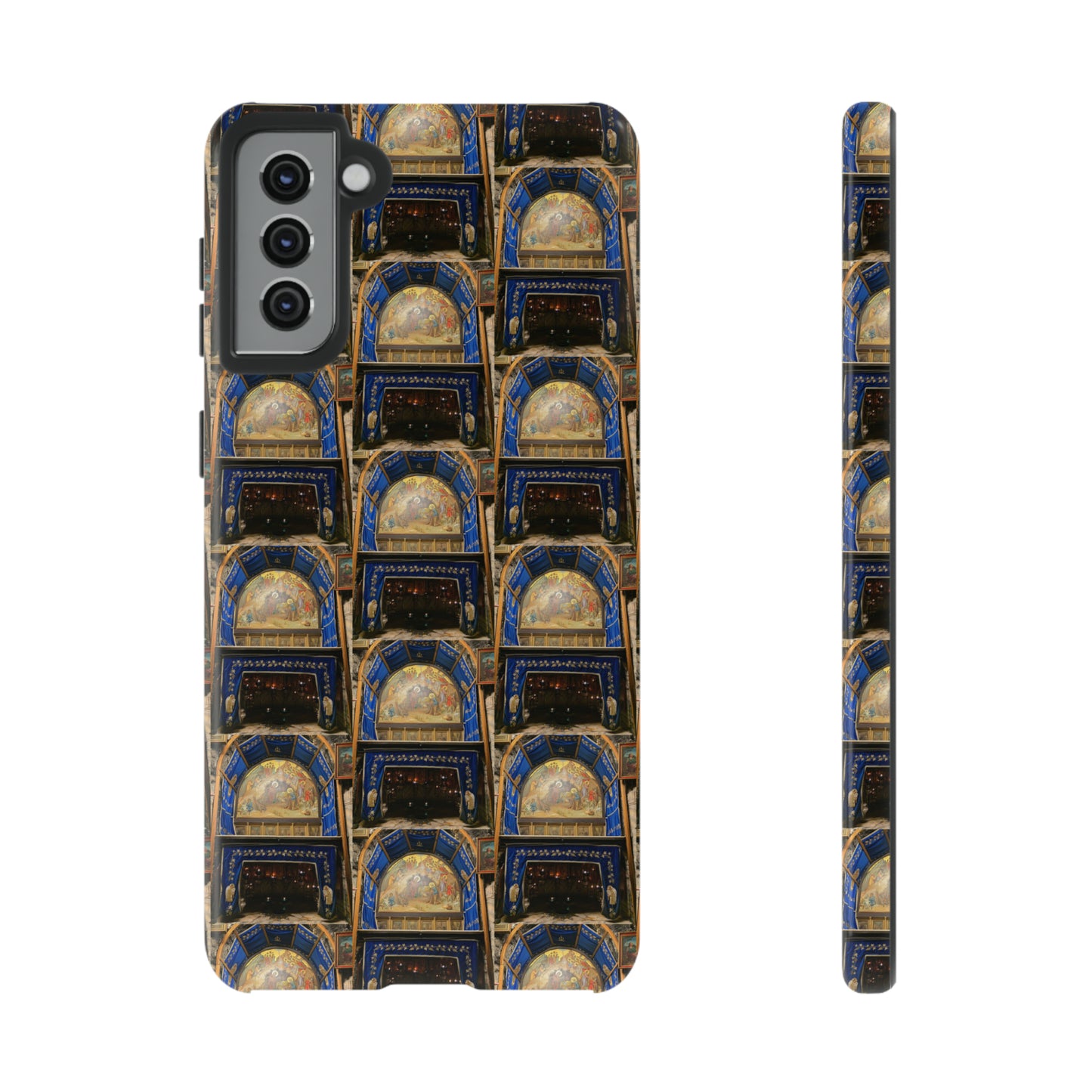 Holy Land Origins Tough Apple and Samsung Cases - Church Of The Nativity at Bethlehem - The God Ball Originals by Chris Rabalais (2024)