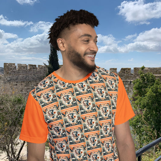 Illinois Vintage Christian Crusader - Premium Sports Jersey - USA - 100% Charity Benefit - The God Vote Collection by Chris Rabalais