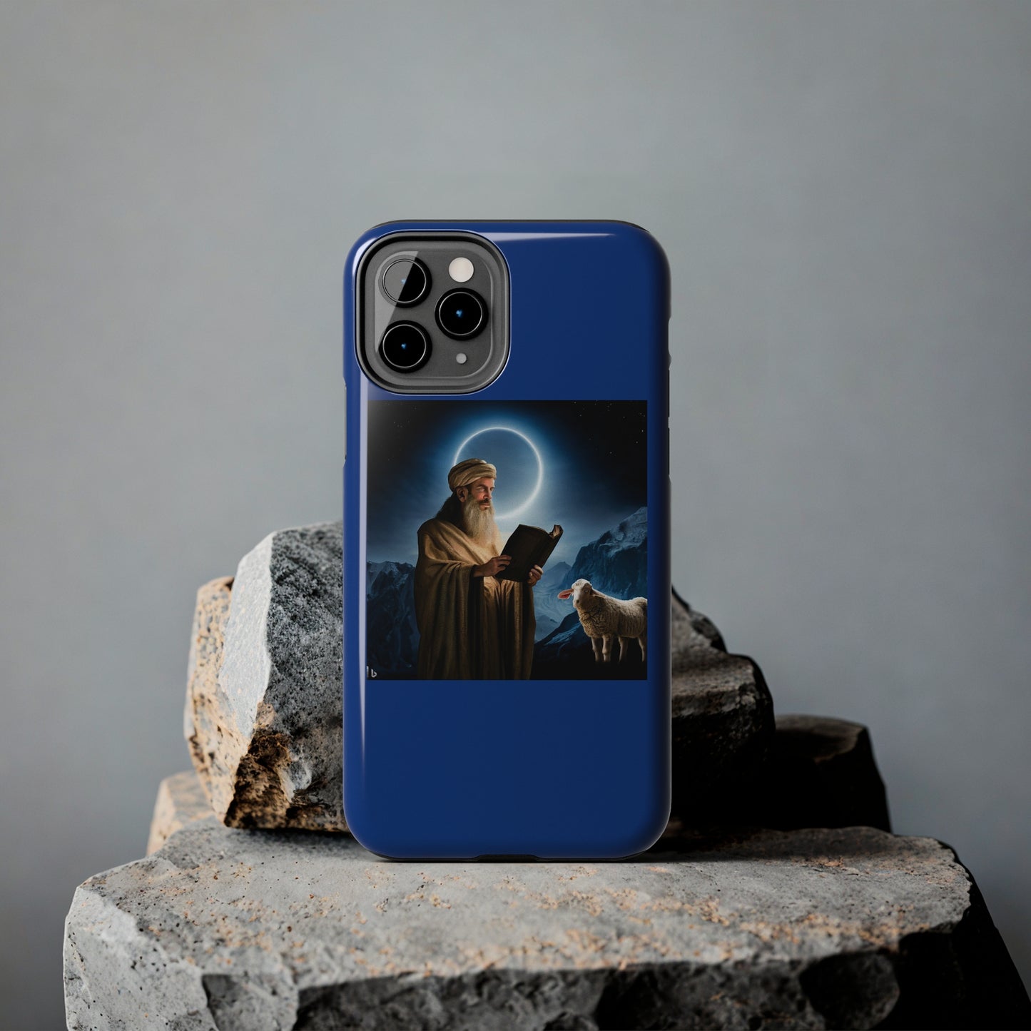AImagination Collection iPhone Tough Case - "Feed My Sheep" - The God Ball Originals by Chris Rabalais (2024)