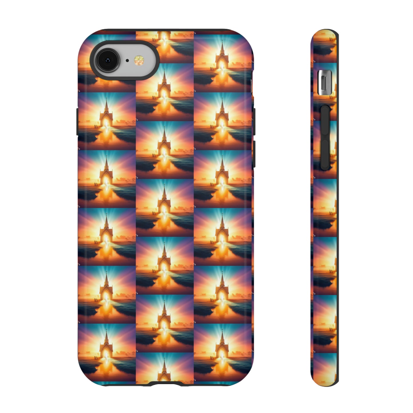 AImagination Collection iPhone Tough Case - "Come to the Light" - The God Ball Originals by Chris Rabalais (2024)