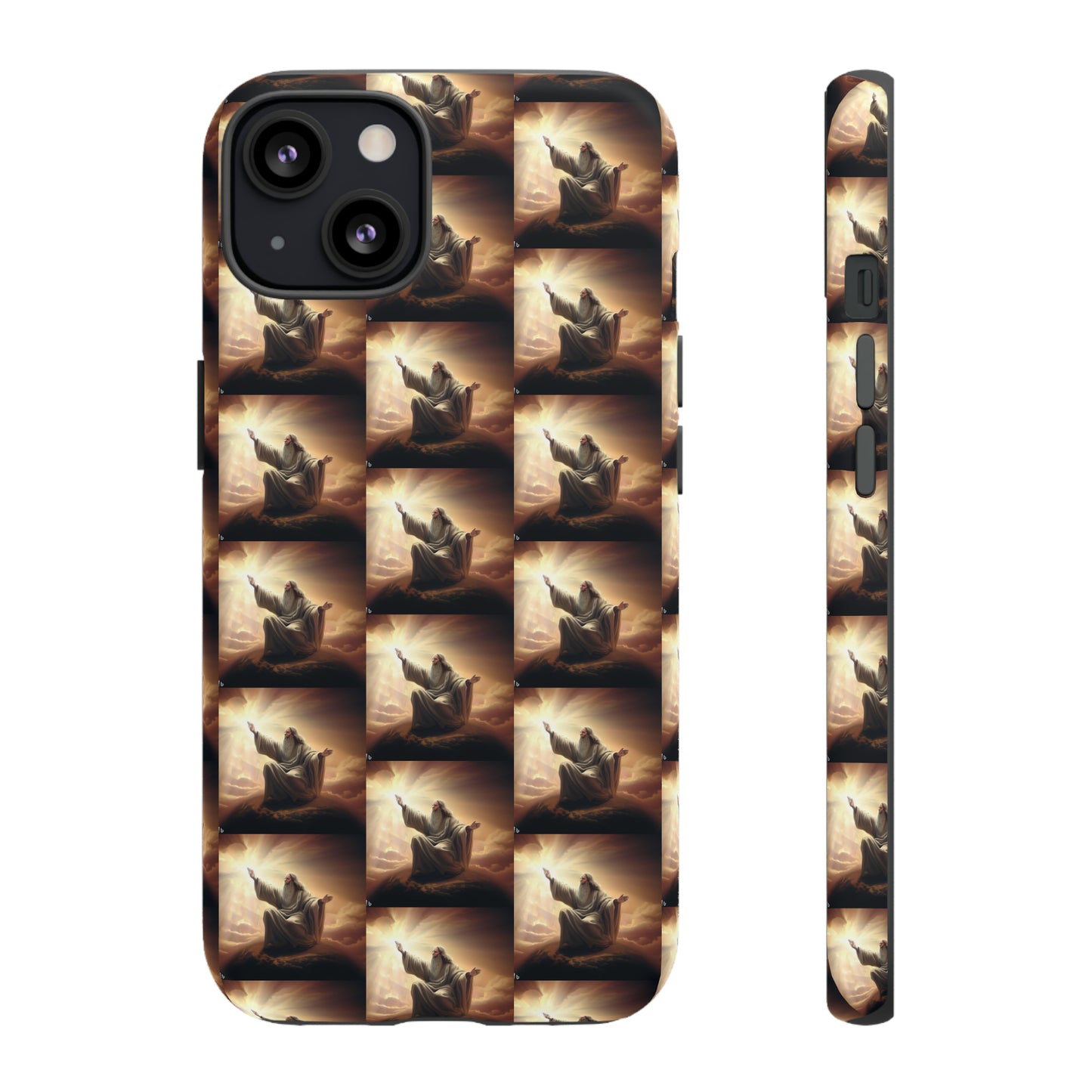 AImagination Collection iPhone Tough Case - "Let There Be Light" - The God Ball Originals by Chris Rabalais (2024)