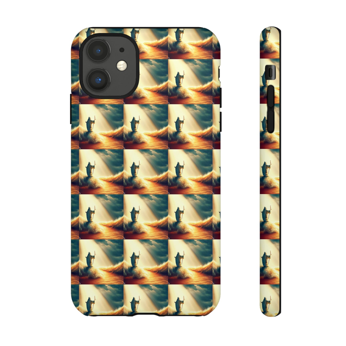 AImagination Collection iPhone Tough Case - "Parting the Sea" - The God Ball Originals by Chris Rabalais (2024)