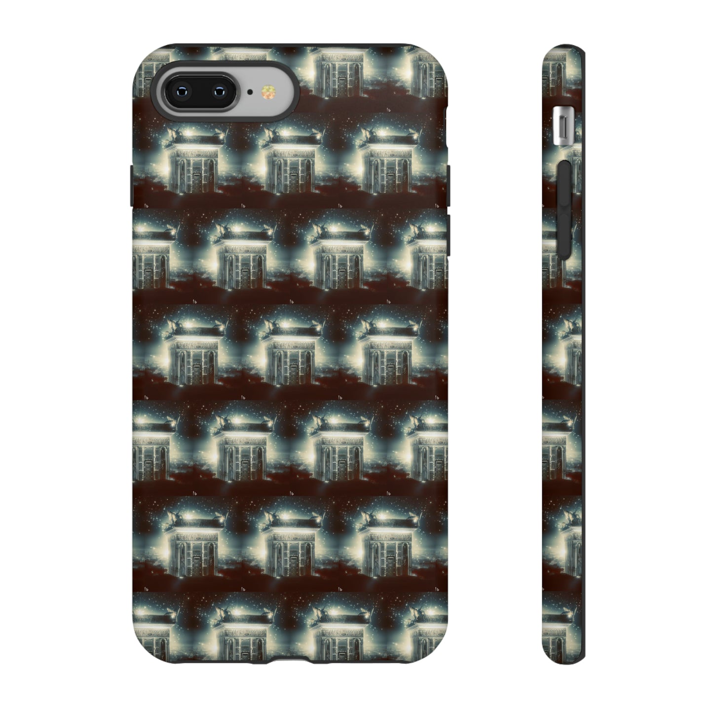 AImagination Collection iPhone Tough Cases - "The Temple" - The God Ball Originals by Chris Rabalais (2024)