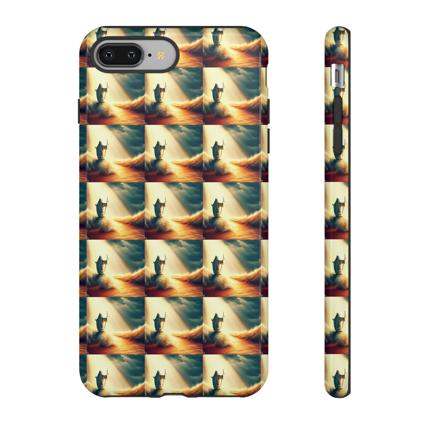 AImagination Collection iPhone Tough Case - "Parting the Sea" - The God Ball Originals by Chris Rabalais (2024)
