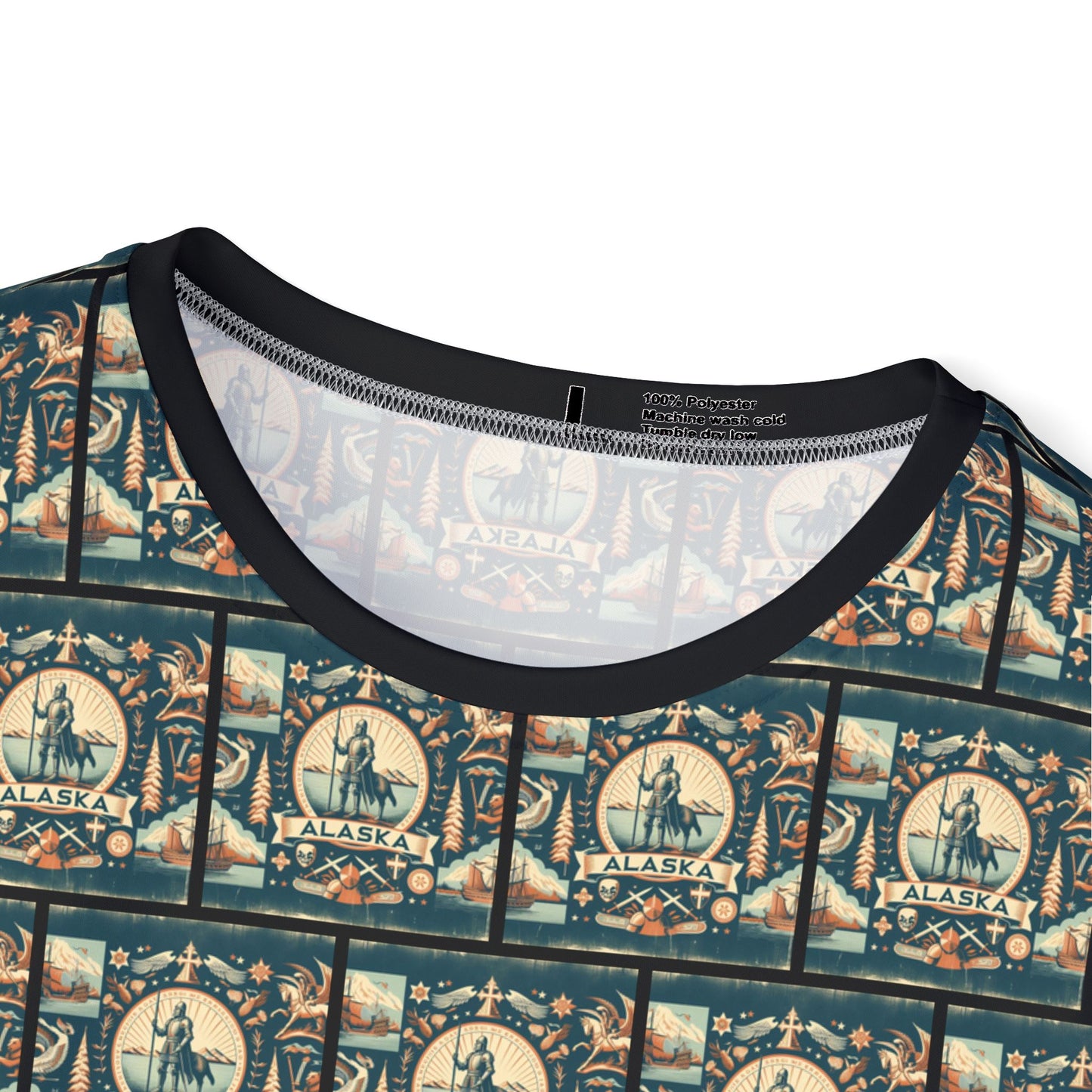 Alaska Vintage Christian Crusader - Premium Sports Jersey - USA - 100% Charity Benefit - The God Vote Collection by Chris Rabalais
