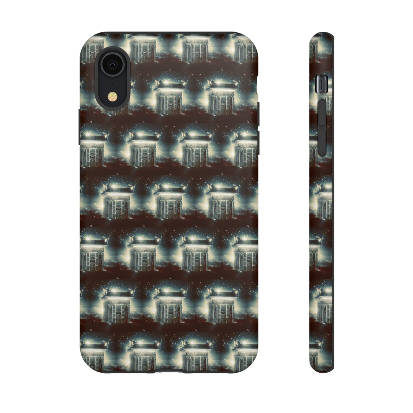 AImagination Collection iPhone Tough Cases - "The Temple" - The God Ball Originals by Chris Rabalais (2024)