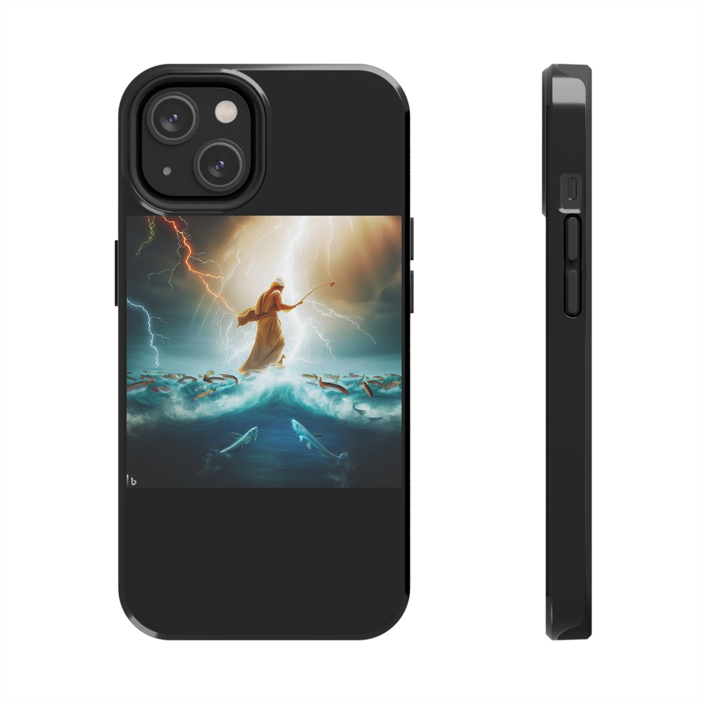 AImagination Collection iPhone Tough Case - "Fishing" - The God Ball Originals by Chris Rabalais (2024)