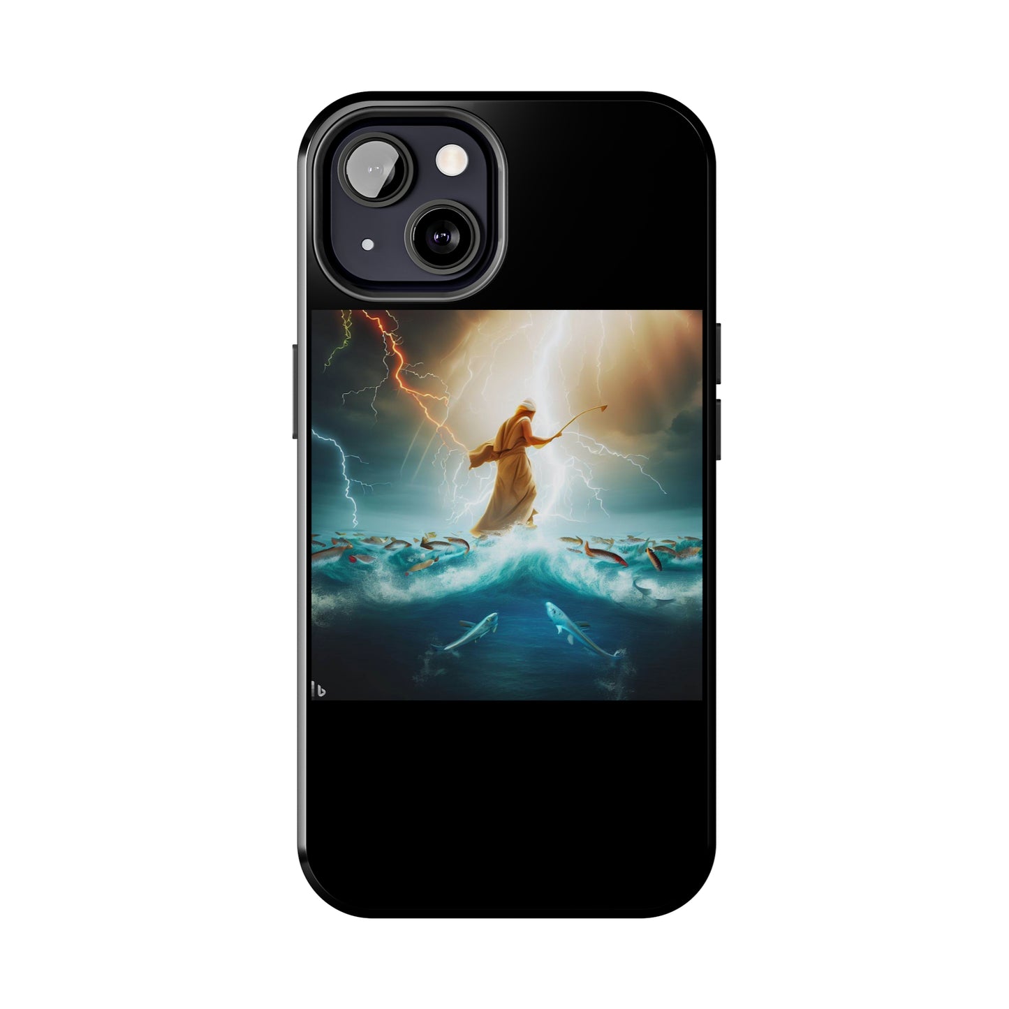 AImagination Collection iPhone Tough Case - "Fishing" - The God Ball Originals by Chris Rabalais (2024)