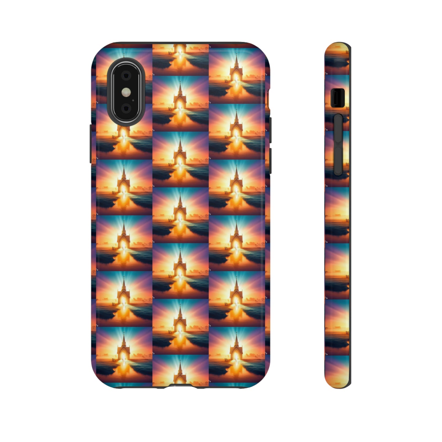 AImagination Collection iPhone Tough Case - "Come to the Light" - The God Ball Originals by Chris Rabalais (2024)