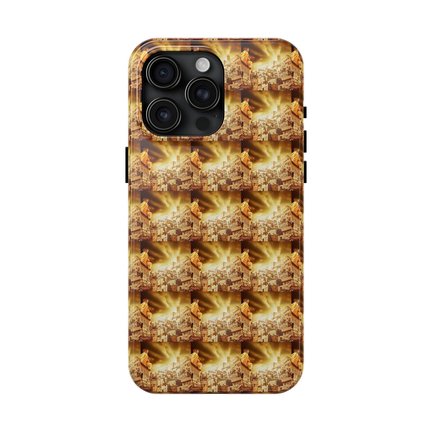 AImagination Collection Apple iPhone Tough Case - "The Golden Kingdom" - The God Ball Originals by Chris Rabalais