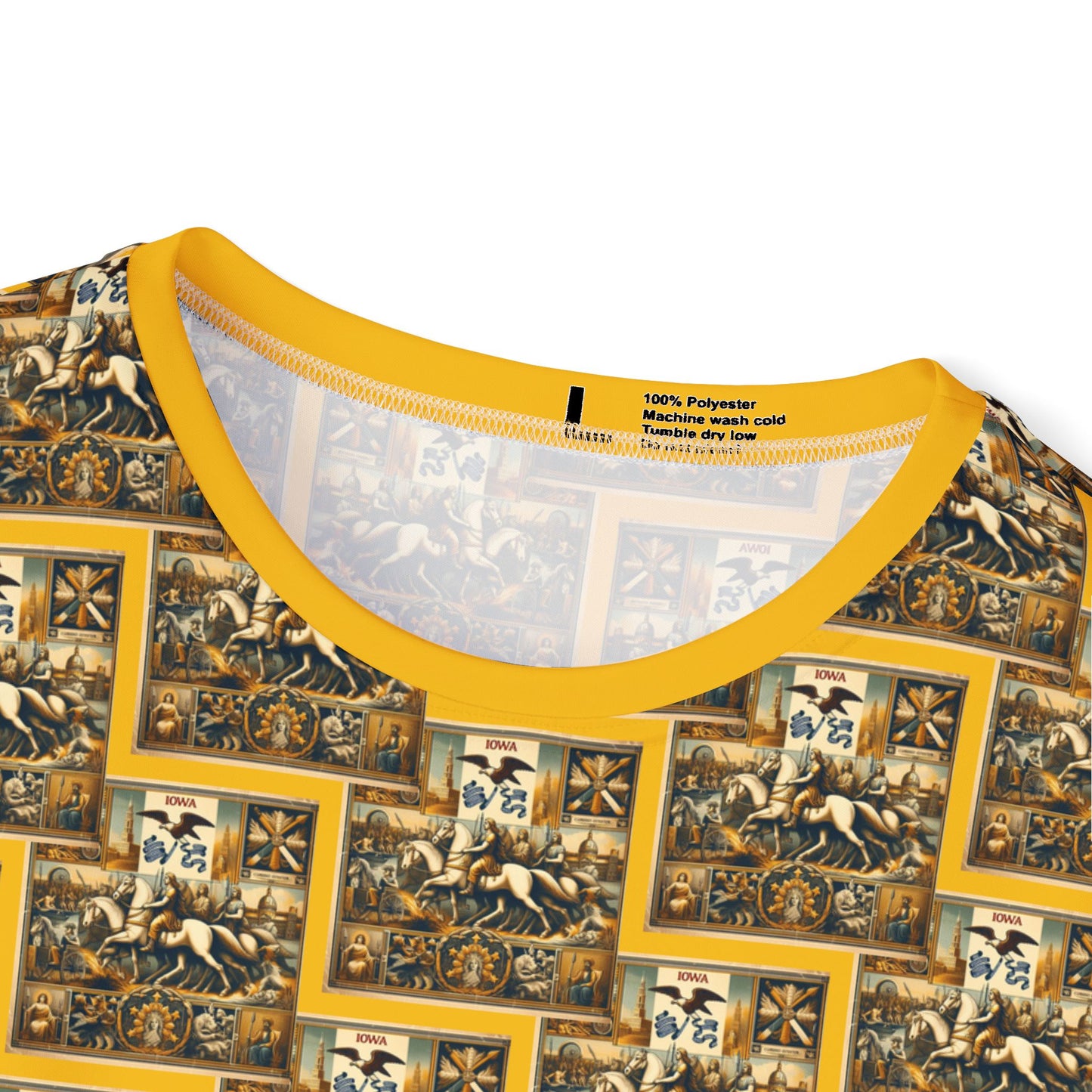 Iowa Vintage Christian Crusader - Premium Sports Jersey - USA - 100% Charity Benefit - The God Vote Collection by Chris Rabalais