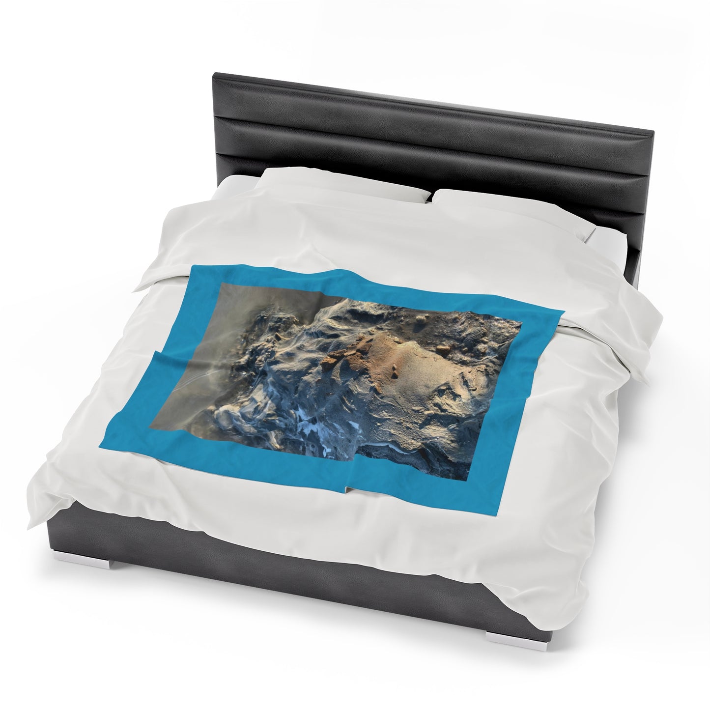 Holy Land Origins Velveteen Plush Blanket - The Dead Sea (Israel) - The God Ball Originals by Chris Rabalais (2024)