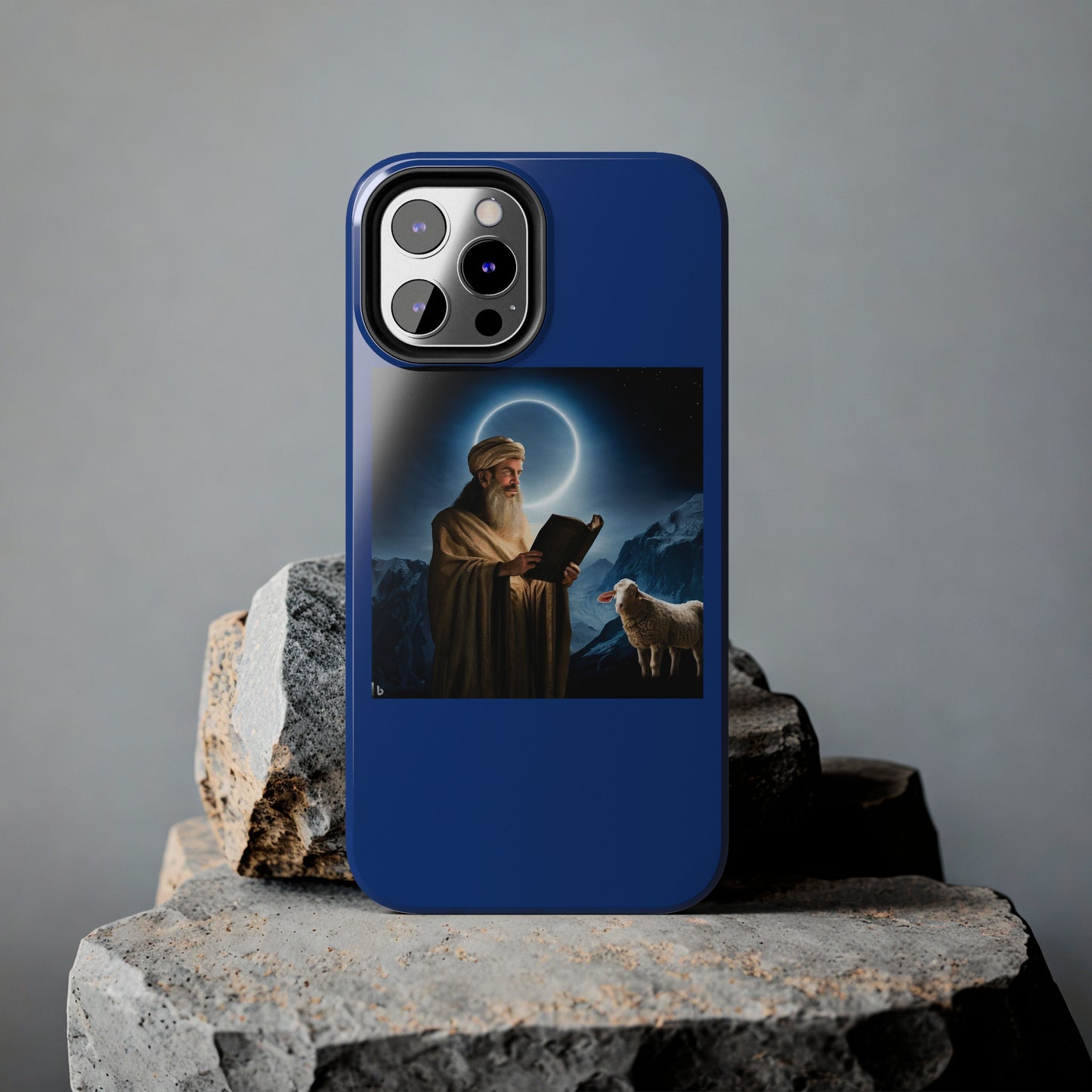 AImagination Collection iPhone Tough Case - "Feed My Sheep" - The God Ball Originals by Chris Rabalais (2024)