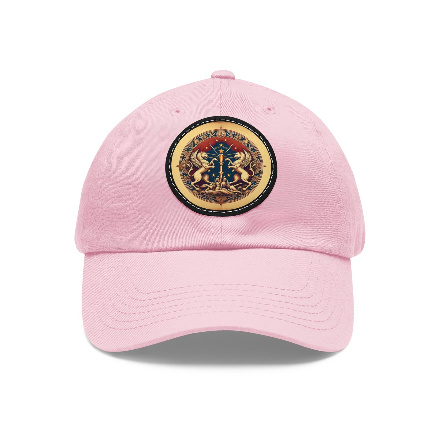 Indiana Vintage Christian Crusader Campaign Hat - Chino Twill Leather Logo - 100% Charity - The God Vote Collection by Chris Rabalais