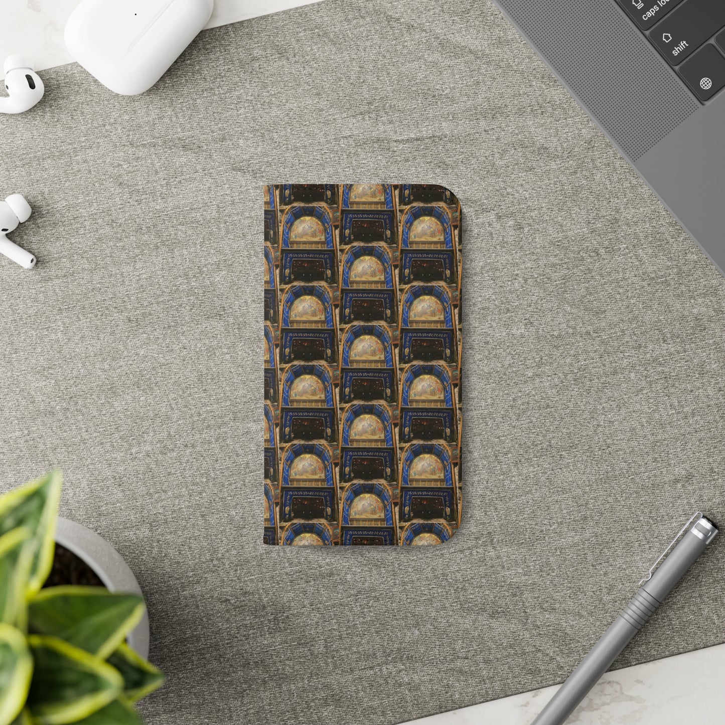 Holy Land Origins Apple iPhone Flip Cases - Church of the Nativity at Bethlehem - The God Ball Originals by Chris Rabalais (2024)