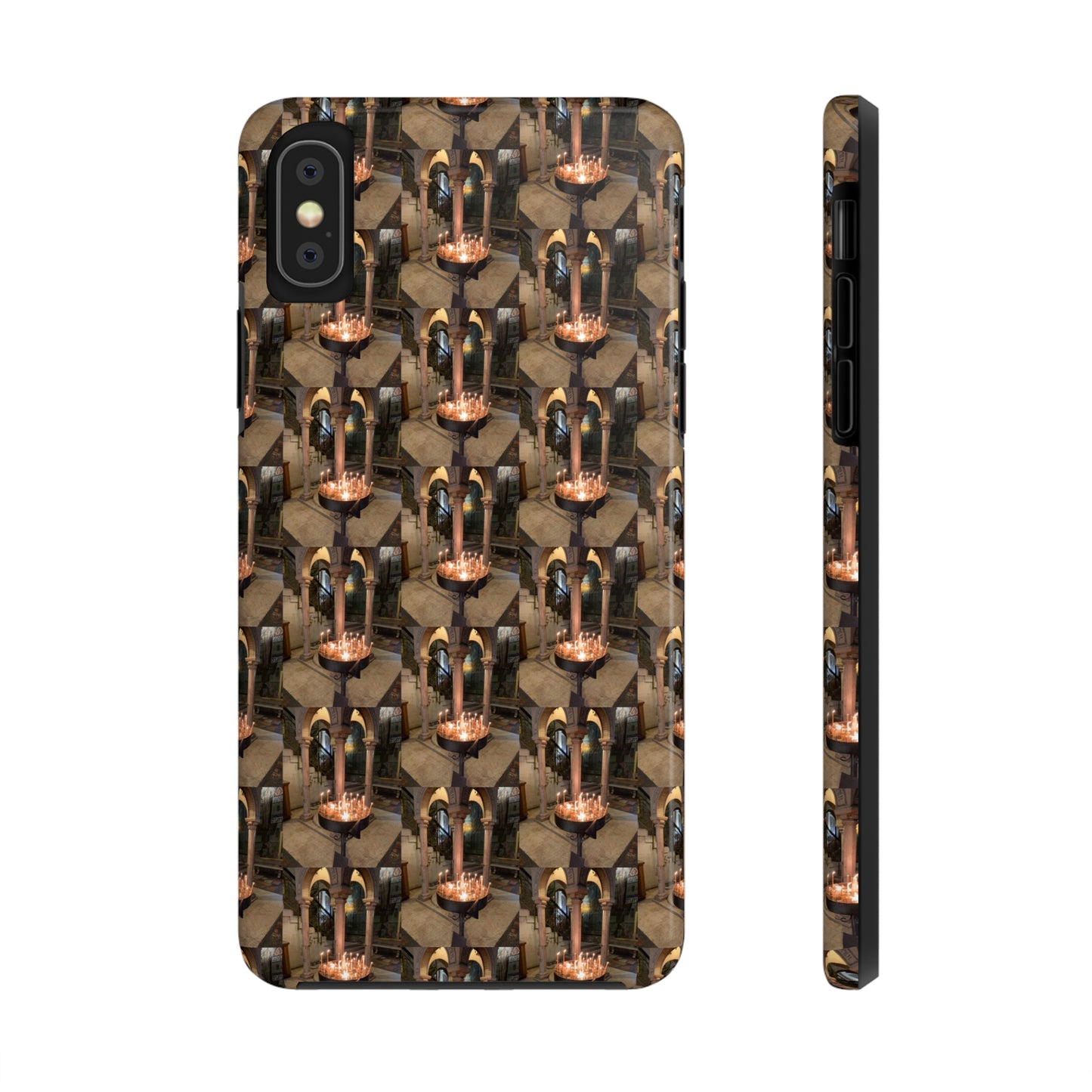 Holy Land Origins Apple iPhone Tough Case - Church of the Holy Sepulchre at Jerusalem - The God Ball Originals by Chris Rabalais (2024)