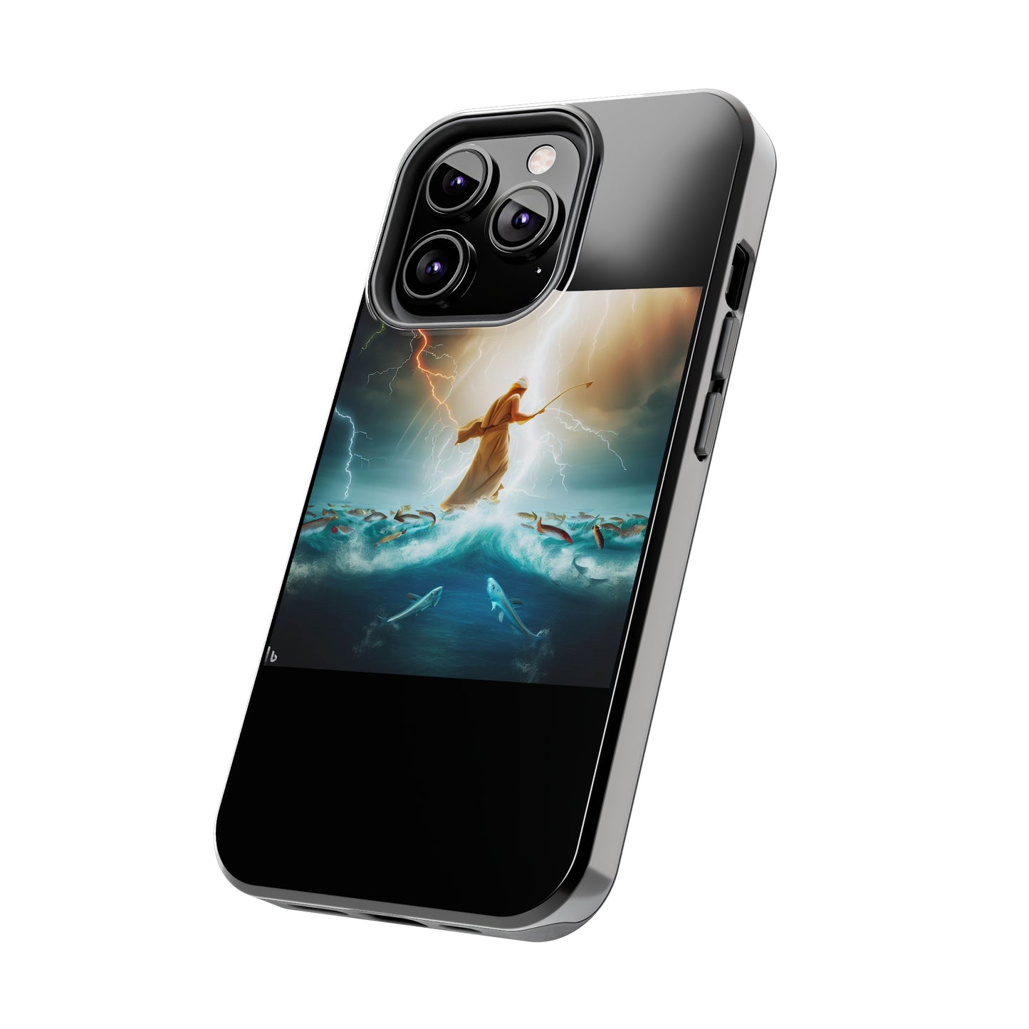 AImagination Collection iPhone Tough Case - "Fishing" - The God Ball Originals by Chris Rabalais (2024)