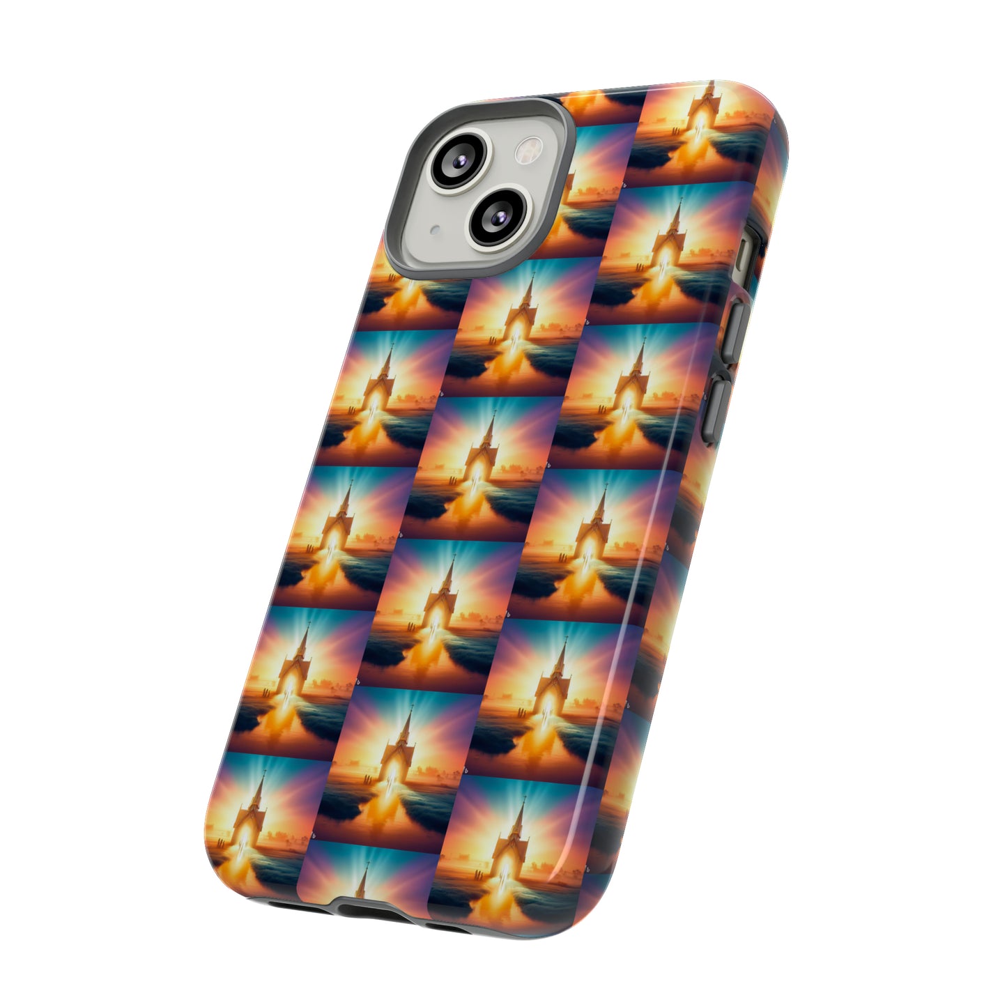 AImagination Collection iPhone Tough Case - "Come to the Light" - The God Ball Originals by Chris Rabalais (2024)