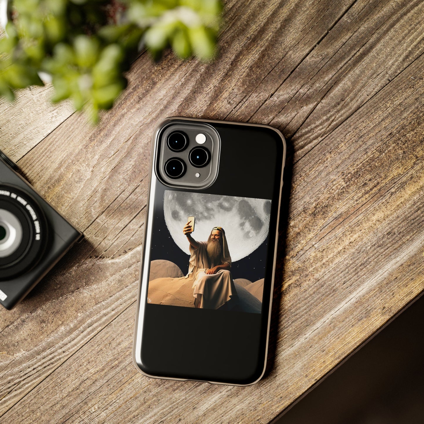 AImagination Collection iPhone Tough Case - "The Old and The New" - The God Ball Originals by Chris Rabalais (2024)