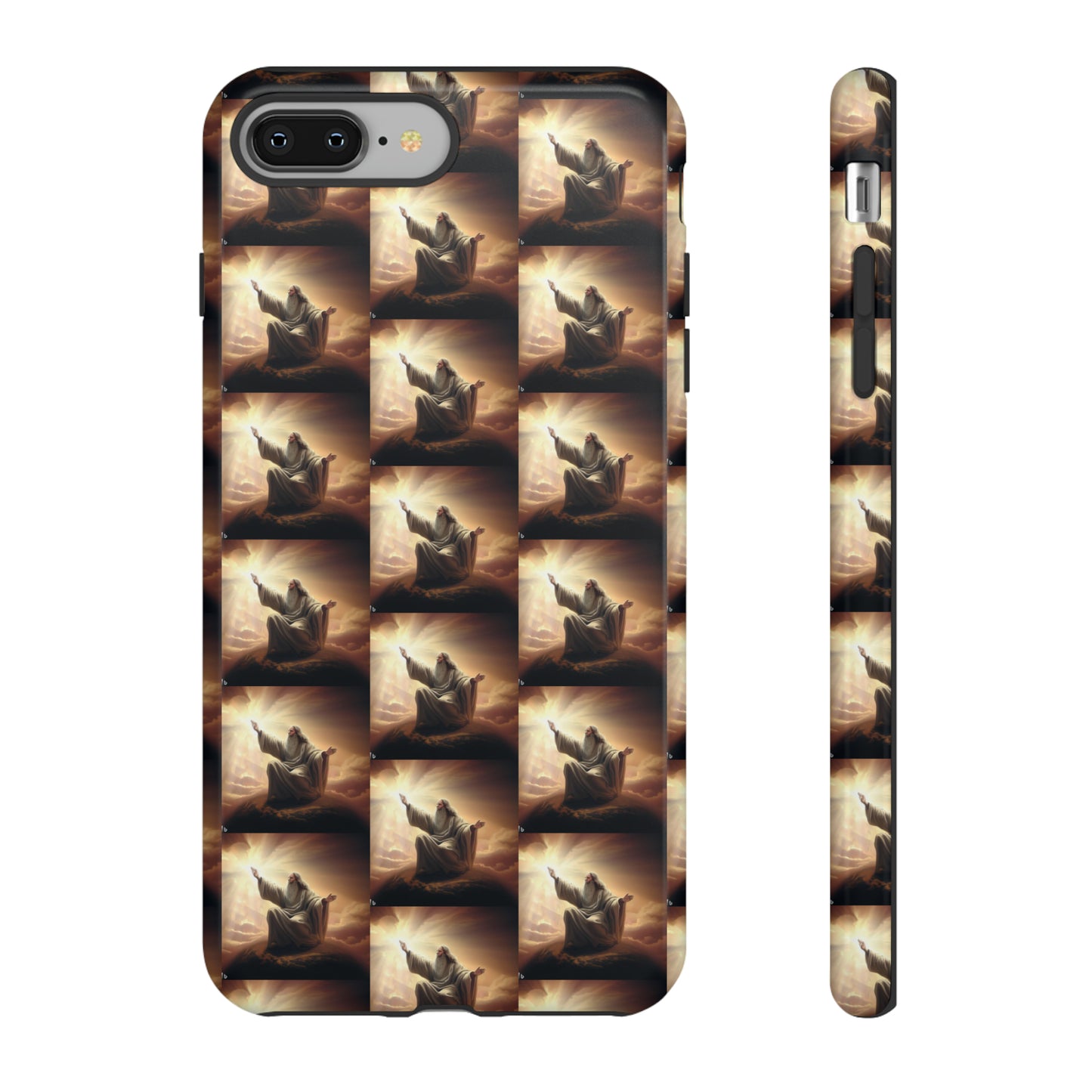 AImagination Collection iPhone Tough Case - "Let There Be Light" - The God Ball Originals by Chris Rabalais (2024)