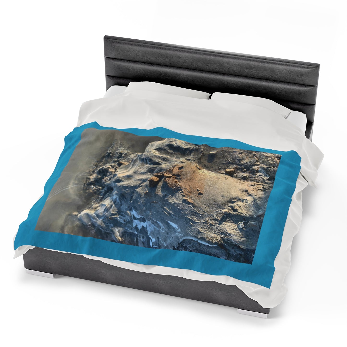 Holy Land Origins Velveteen Plush Blanket - The Dead Sea (Israel) - The God Ball Originals by Chris Rabalais (2024)