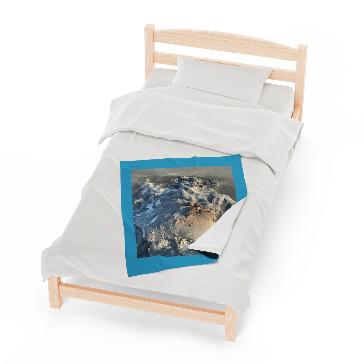 Holy Land Origins Velveteen Plush Blanket - The Dead Sea (Israel) - The God Ball Originals by Chris Rabalais (2024)