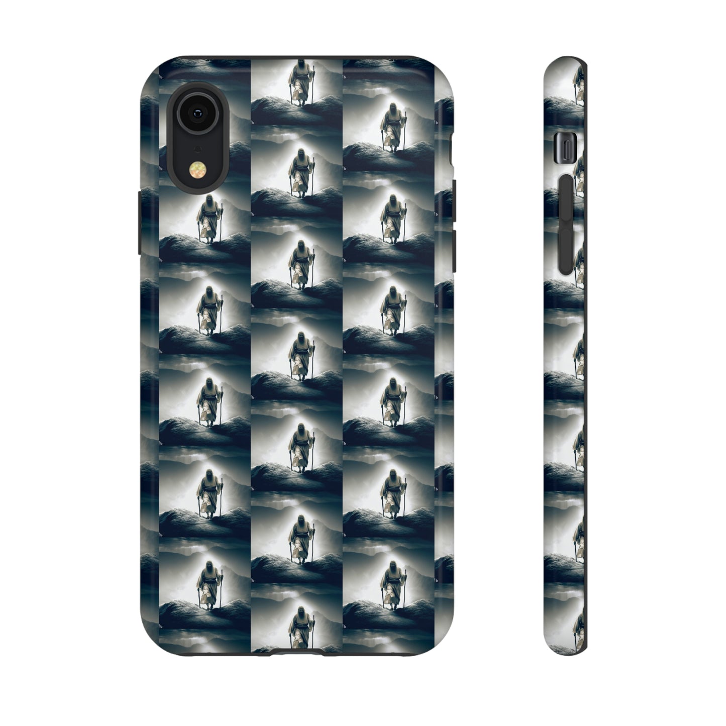 AImagination Collection iPhone Tough Case - "The Walk" - The God Ball Originals by Chris Rabalais (2024)