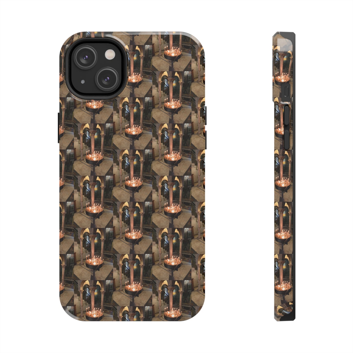 Holy Land Origins Apple iPhone Tough Case - Church of the Holy Sepulchre at Jerusalem - The God Ball Originals by Chris Rabalais (2024)