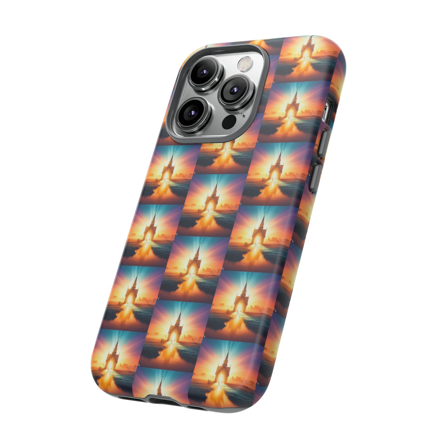 AImagination Collection iPhone Tough Case - "Come to the Light" - The God Ball Originals by Chris Rabalais (2024)