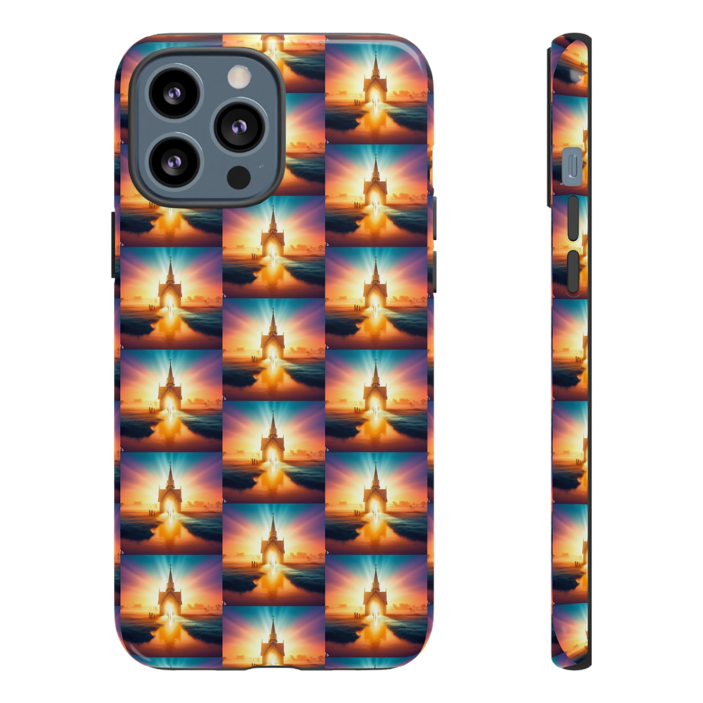 AImagination Collection iPhone Tough Case - "Come to the Light" - The God Ball Originals by Chris Rabalais (2024)