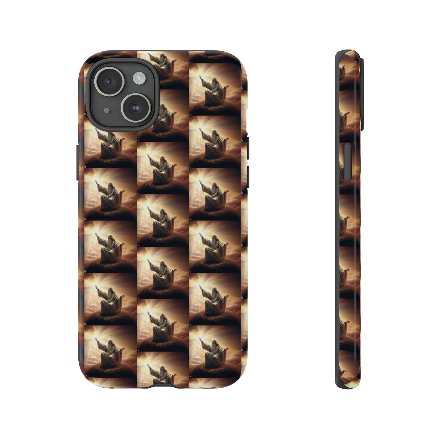 AImagination Collection iPhone Tough Case - "Let There Be Light" - The God Ball Originals by Chris Rabalais (2024)