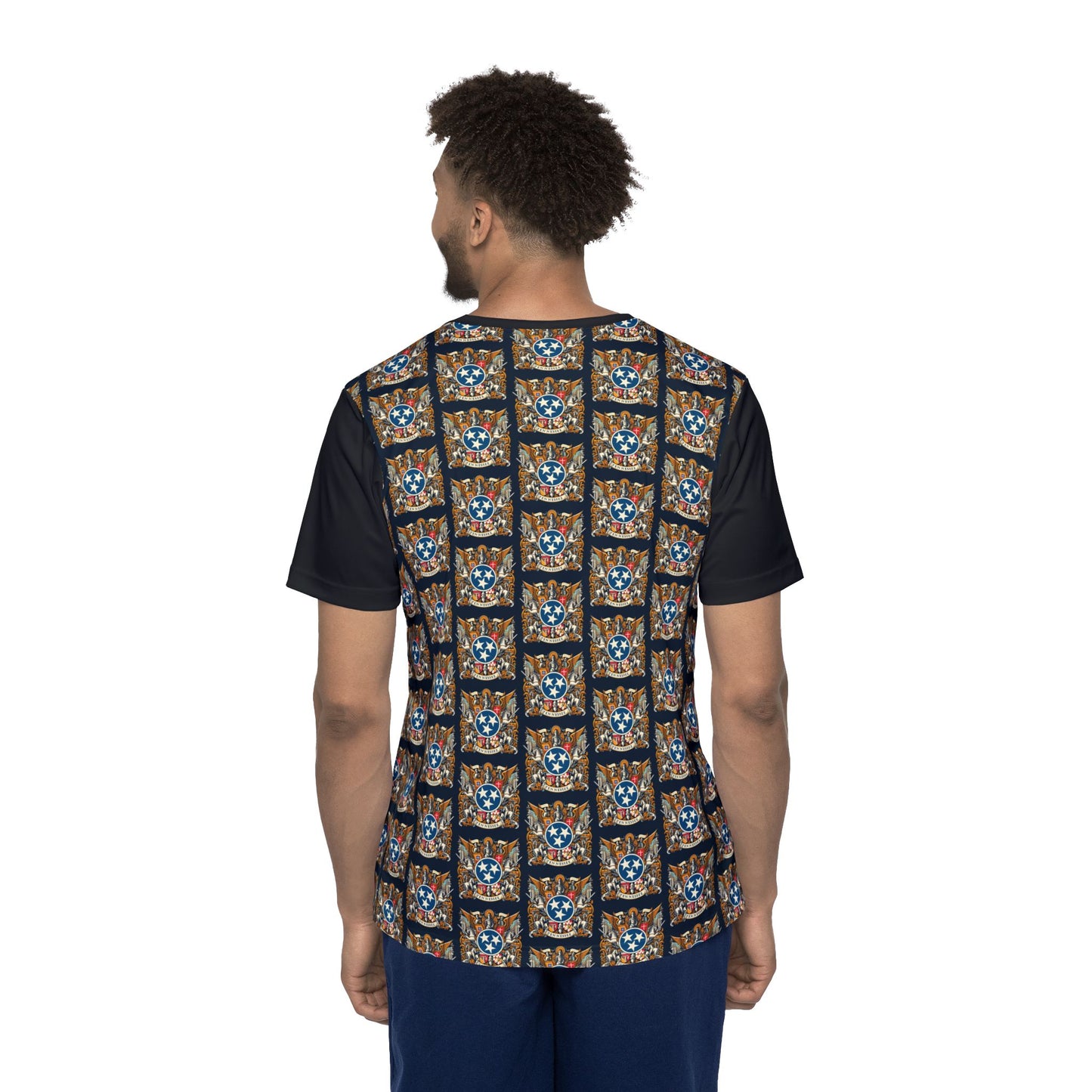 Tennessee Vintage Christian Crusader - Premium Sports Jersey - USA - 100% Charity Benefit - The God Vote Collection by Chris Rabalais